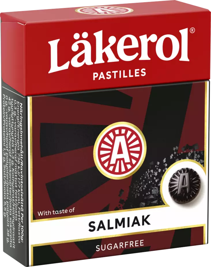 Läkerol salmiak 25 g - Karkit - 7310350118519 - 1