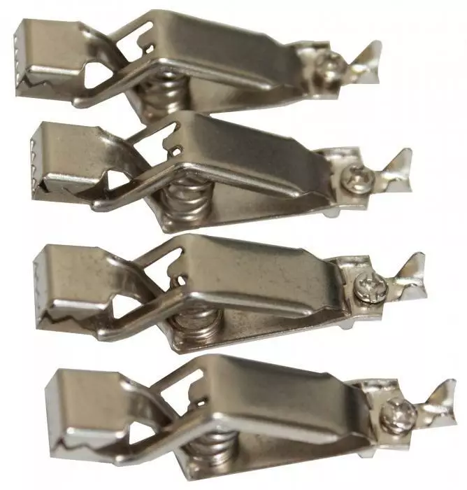 Latauspuristimet 4 kpl - Akkutarvikkeet - 6430074695989 - 1