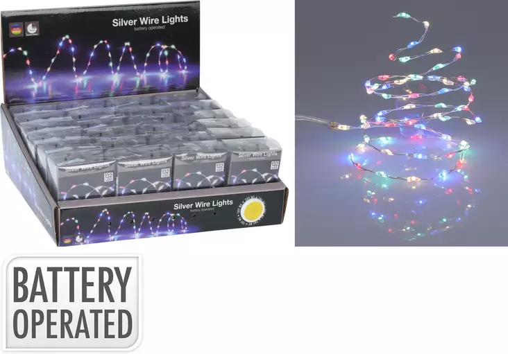 Led lankavalo 132 led moniväri - Jouluvalot - 8720573372299 - 1