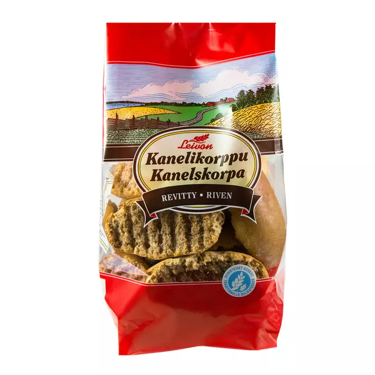 Leivon Kanelikorppu 400g revitty - Kuivaleivät ja korput - 6411731000049 - 1