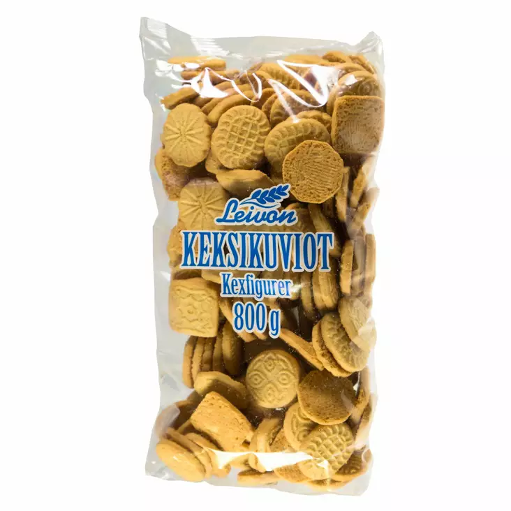 LEIVON KEKSIKUVIOT 800G - Kissat - 6411734000299 - 1