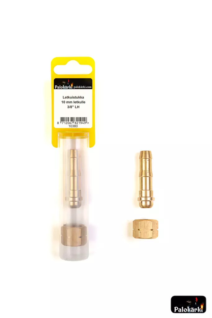 Letkuistukka 10mm letkulle 3/8" - Letkut, liittimet ja säätimet - 8712067821949 - 1