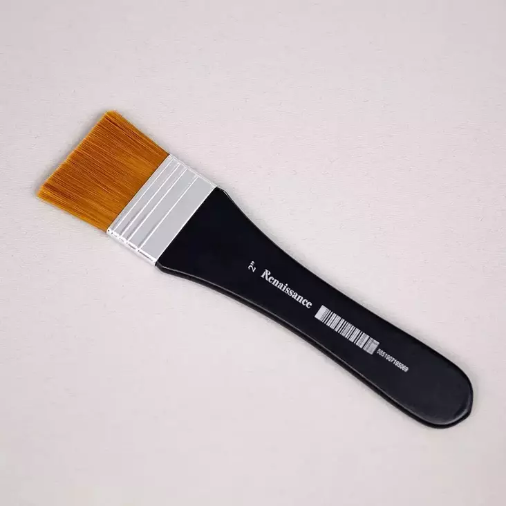 Leveä synteettinen sivellin 5 cm - Siveltimet - 8851907195069 - 1