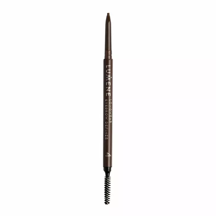 Lumene Longwear eyebrow definer kulmakynä 4 Rich Brown - Silmämeikit - 6412600815849 - 1