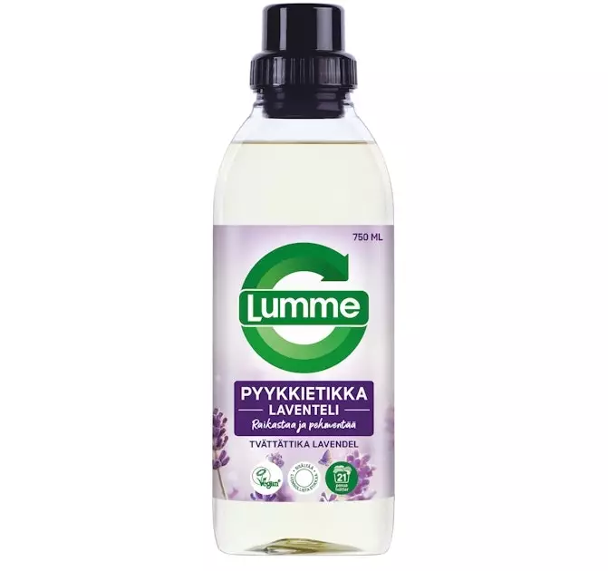 Lumme Pyykkietikka Laventeli 750ml - Pyykinpesu- ja huuhteluaineet - 7046110327319 - 1