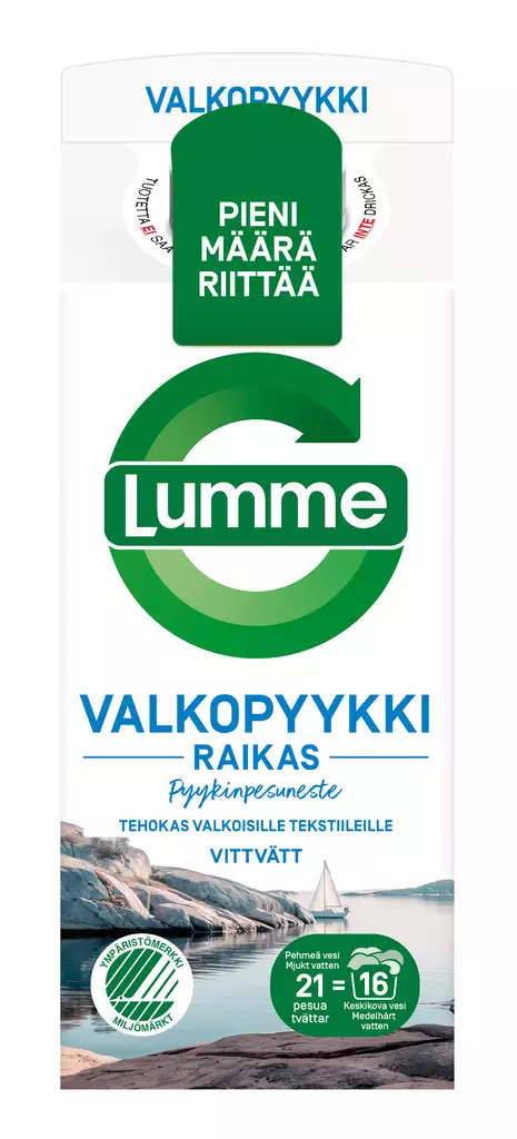 Lumme Valkopyykki pyykinpesuneste 750ml - Pyykinpesu- ja huuhteluaineet - 7046110311639 - 1
