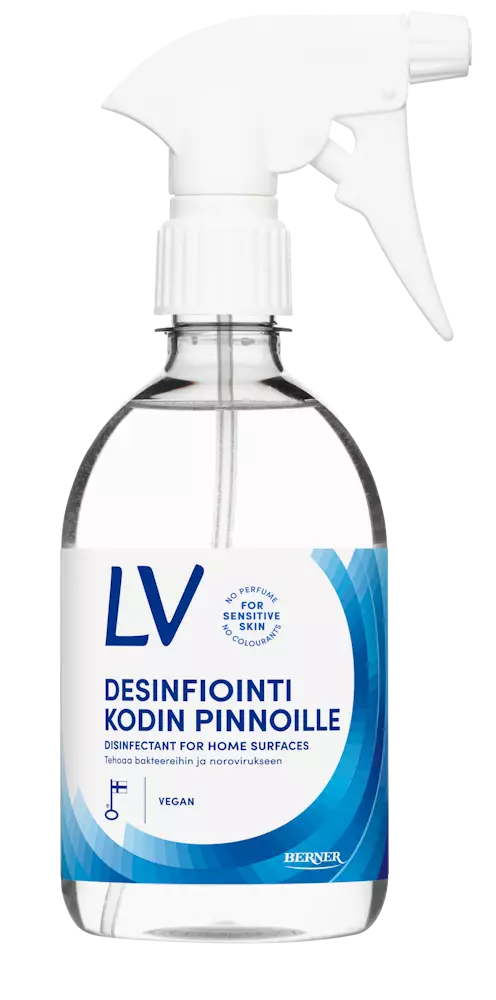 LV Desinfiointi kodin pinnoille 500ml - Erikoispesuaineet - 6414505023329 - 1