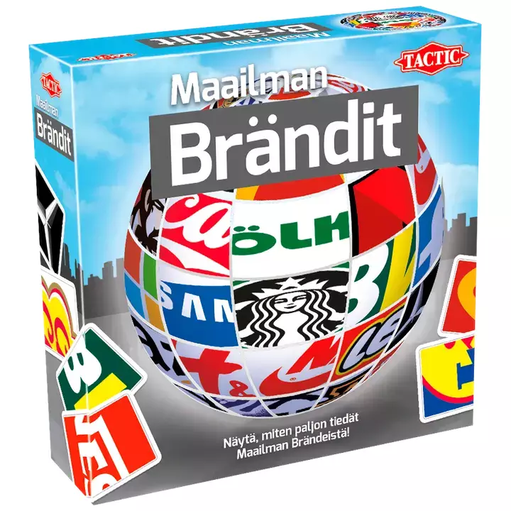 Maailman brändit -tietopeli - Lautapelit ja seurapelit - 6416739583129 - 1