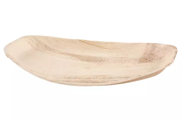 Maku tarjoilulautanen palmunlehti 25*37 - Kertakäyttölautaset - 6410413328259 - 3
