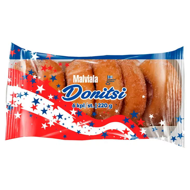 MALVIALA DONITSI 6KPL/220G - Kissat - 6410140011479 - 1