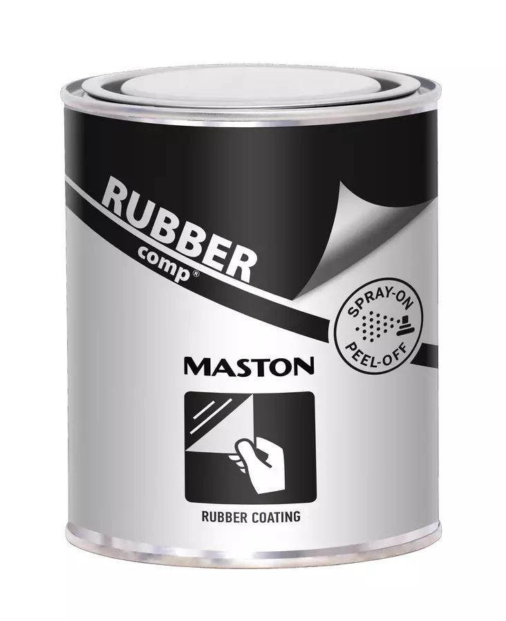 MASTON KUMIMAALI RUBBERCOMP MUSTA 1L - Maalit - 6412490027599 - 2