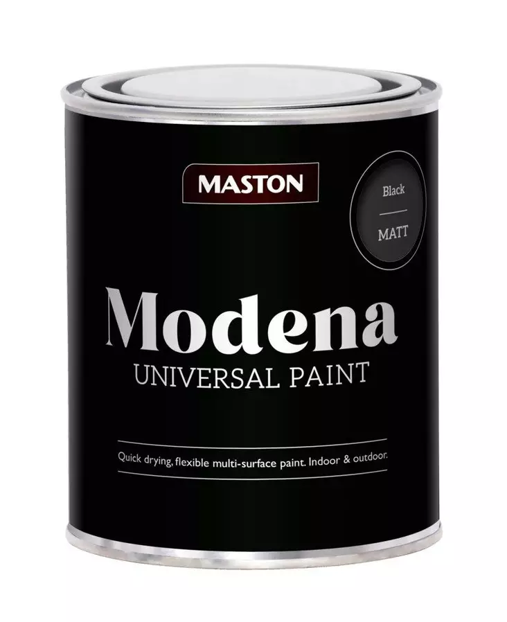 Maston Modena Matta Musta 121 1L - Muut ulkomaalit - 6412496048529 - 1