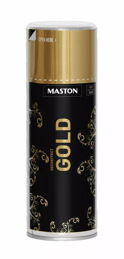 Maston Spraymaali Decoeffect Gold 400ml - Spraymaalit - 6412498304319 - 2