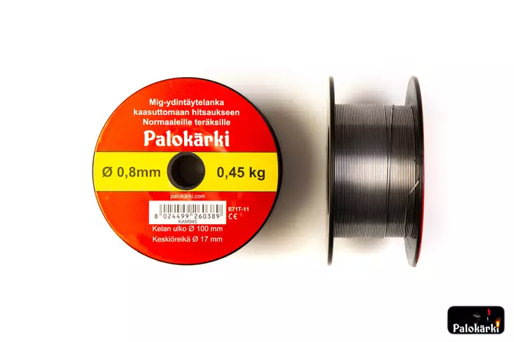 Mig-lanka kaasuton 0,8mm 0,45kg - Hitsauslangat - 8024499260389 - 1