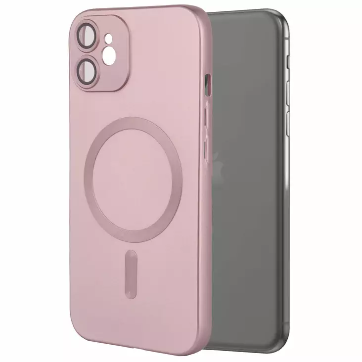 Mobia magsafe suoja iphone 11, ruusukulta - Puhelintarvikkeet ja laturit - 6430076524409 - 1