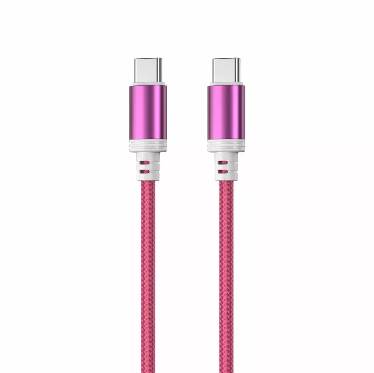 Mobia punottu kaapeli usb-a -> usb-c, 30w, 480 mbps, 2m, punainen - Puhelintarvikkeet ja laturit - 6430076524119 - 1