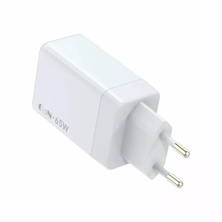 Mobia verkkovirtalaturi gan, usb-c pd 65w + pd 20w + 1 x usb 18w, max. 65w - Puhelintarvikkeet ja laturit - 6430076522689 - 1