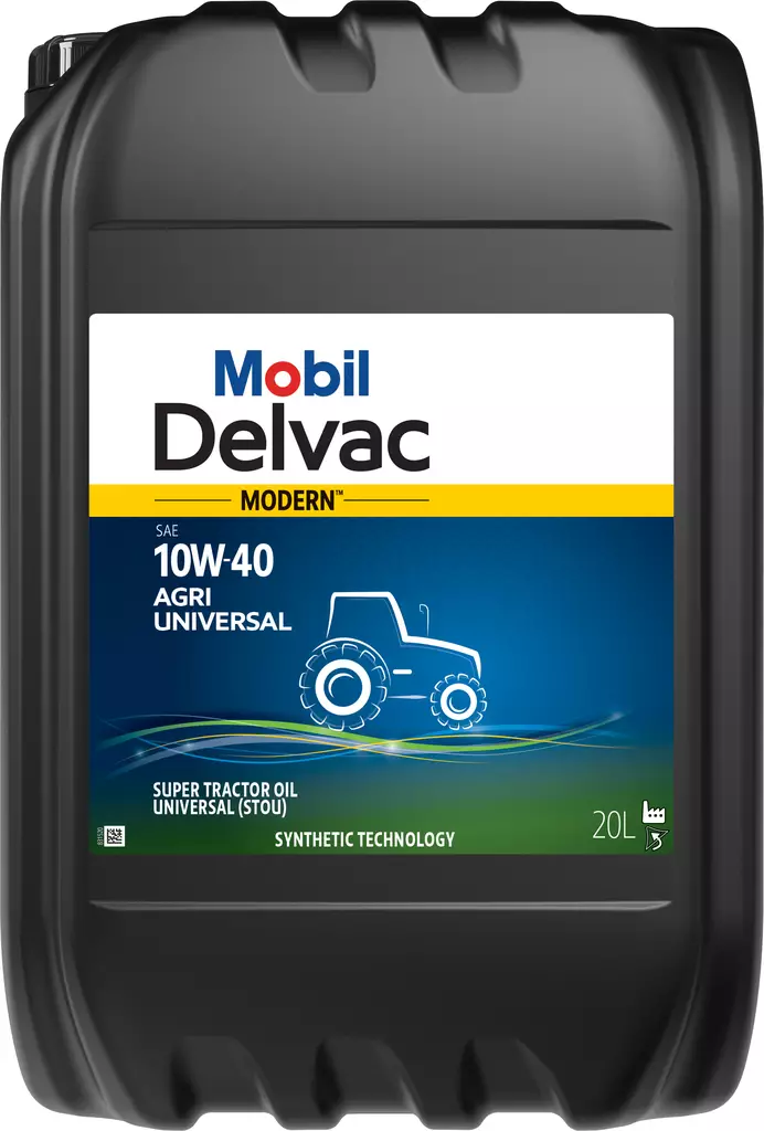 Mobil Delvac Agri Universal 10W-40 20L - Moottoriöljyt - 5407008071899 - 1