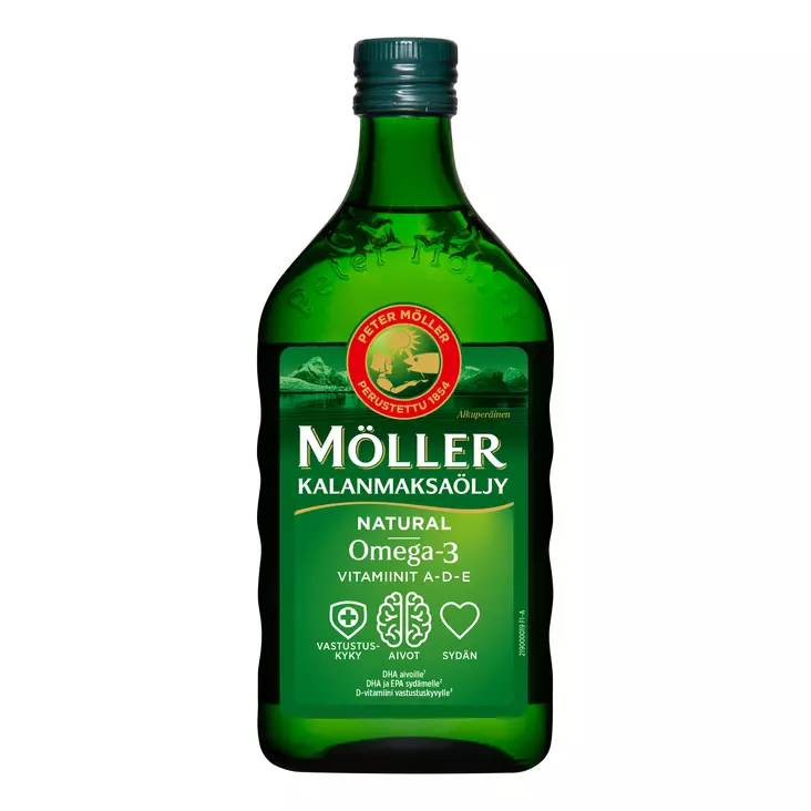 Möller kalanmaksaöljy 500ml - Rasvahapot - 7070866007119 - 1