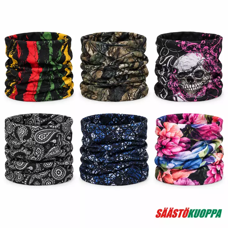 Monikäyttöhuivi bandana - Naisten päähineet ja käsineet - 6438159153539 - 1