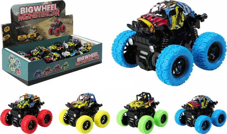 Monsteri auto 9cm - Leikkiautot ja kauko-ohjattavat autot - 8720573337359 - 1