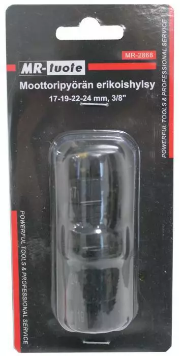 Moottoripyörän erikoishylsy 17-24 3/8 - 3/8 Hylsyt - 6430074696719 - 1