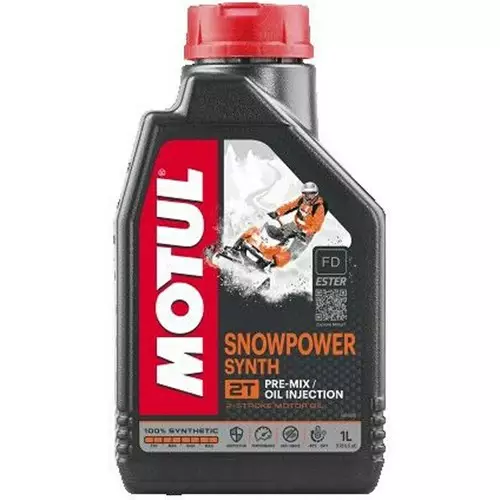 Motul SnowPower 2T-Öljy 1L Synteettinen - Pienkoneöljyt - 3374650277899 - 1