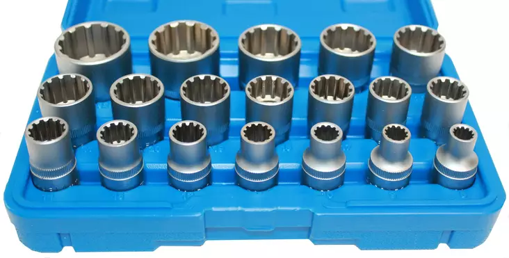 Multilock irtohylsysarja 19-os, 1/2", 8-32mm - Hylsysarjat - 6430032153049 - 1