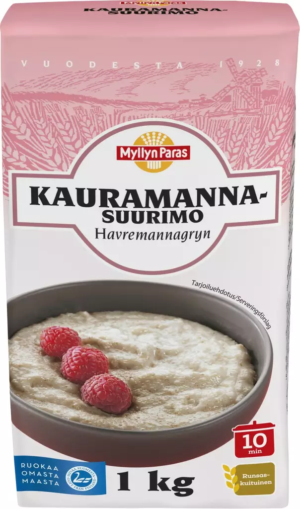 Myllyn paras kauramannasuurimo 1kg - Suurimot - 6417700051289 - 1