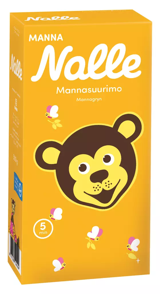 Nalle Manna mannasuurimoita 500g - Suurimot - 6411200103219 - 1
