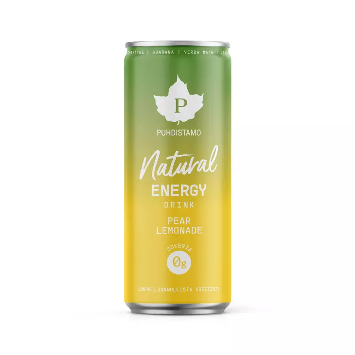 Puhdistamo Natural Energy Drink Pear Lem - Virvoitusjuomat ja mixerit - 6430039224629 - 1