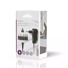 Nedis AC yleisvirtalähde 12W 2Ah - Muut tietokonetarvikkeet - 5412810267149 - 1