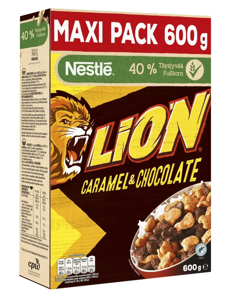 Nestlé Lion muro 600g suklaa ja toffee - Murot - 5900020023759 - 1