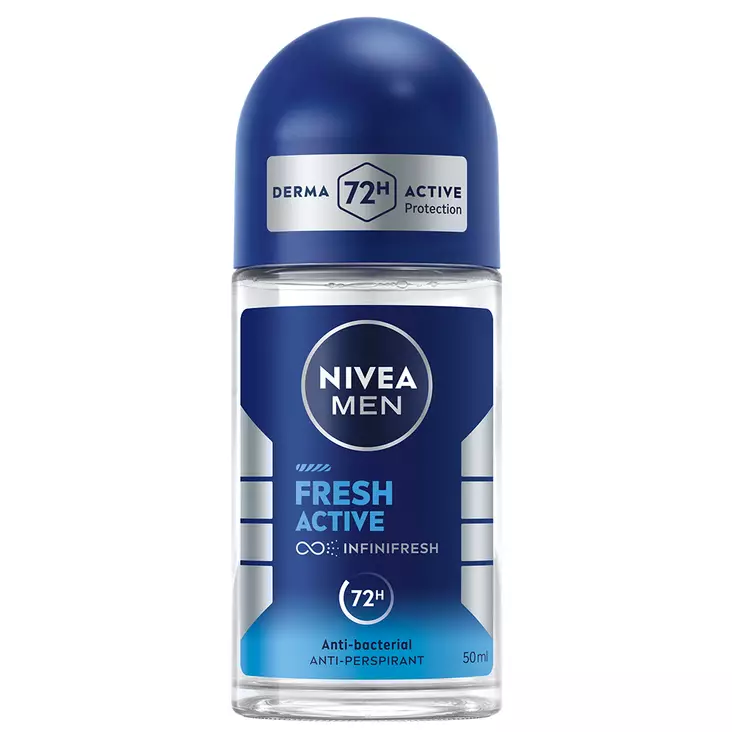 Nivea Men Roll On Fresh Active antiperspirant 50ml - Miesten deodorantit - 42449119 - 1