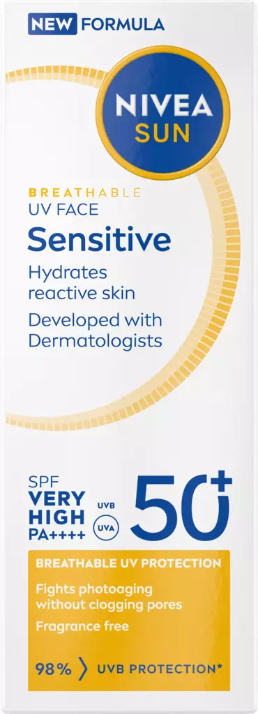 Nivea Sun Face sensitive SK50+ - Aurinkorasvat ja itseruskettavat - 4006000217079 - 1