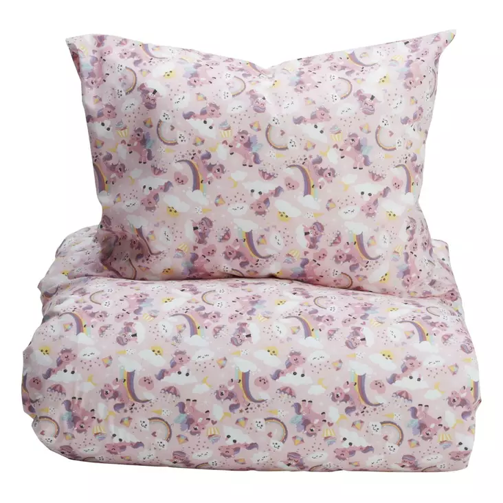 Noble House Yksisarvinen pussilakanasetti 150x60cm, 50x60cm - Pussilakanat - 7318161545029 - 1