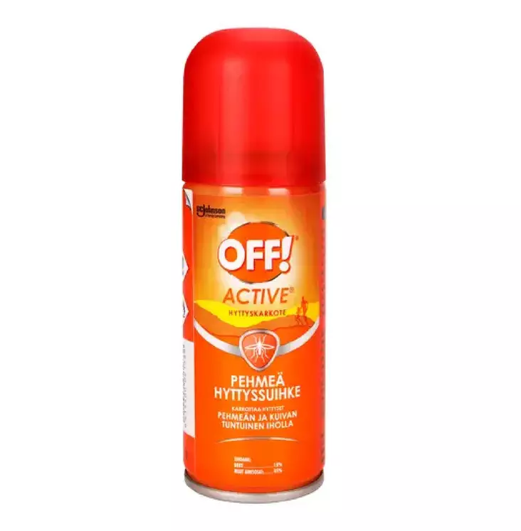 OFF! Active Pehmeä hyttyssuihke 100ml - Hyttysten karkoitus - 6414400021369 - 1