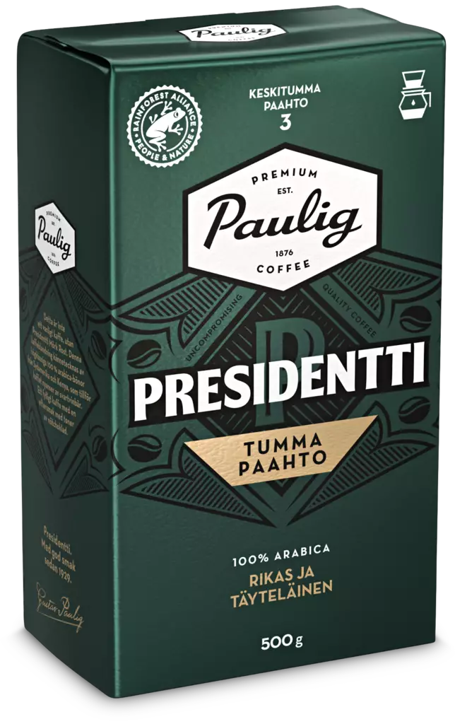 Paulig Presidentti Tumma Paahto 500g - Kahvit - 6411300140329 - 1