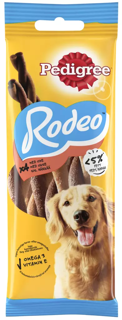 Pedigree Rodeo Härkää 70g - Koiran herkut - 5010394996419 - 1