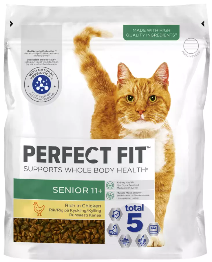 Perfect Fit Senior 11+ Kanaa 750g - Kissan kuivaruoat - 4008429160219 - 1