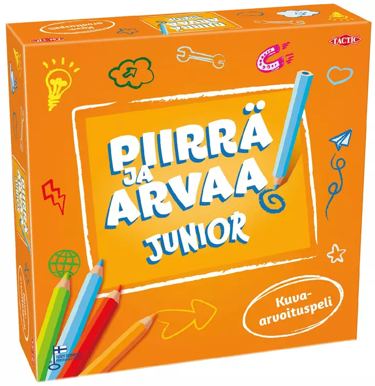 Piirrä ja Arvaa Junior - Lautapelit ja seurapelit - 6416739606439 - 1