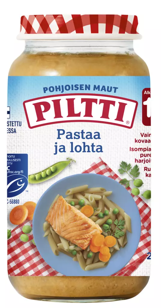 PILTTI PASTAA JA LOHTA 1-3V 250G - Marjanpoimurit - 7613287875549 - 1