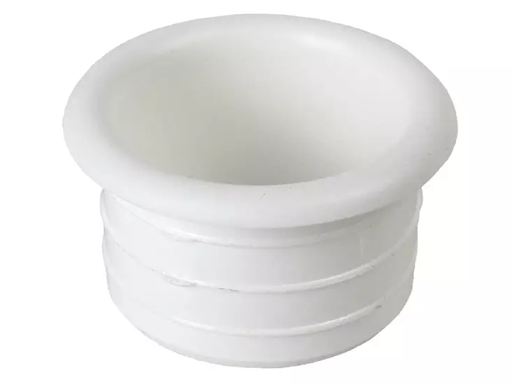 Pisla reikätulppa valkoinen 36mm 2kpl - Kalustehelat - 6414676014799 - 1