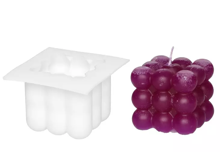 Polar kynttilämuotti kuplakynttilälle - Pöytäkynttilät - 6410416304069 - 2