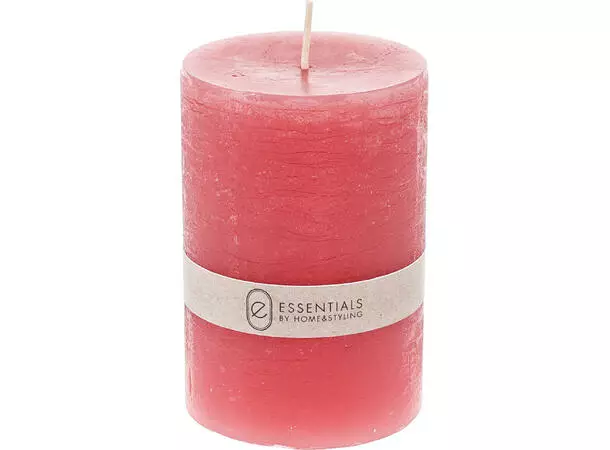 Pöytäkynttilä 7x10cm punainen - Pöytäkynttilät - 8721037316309 - 1