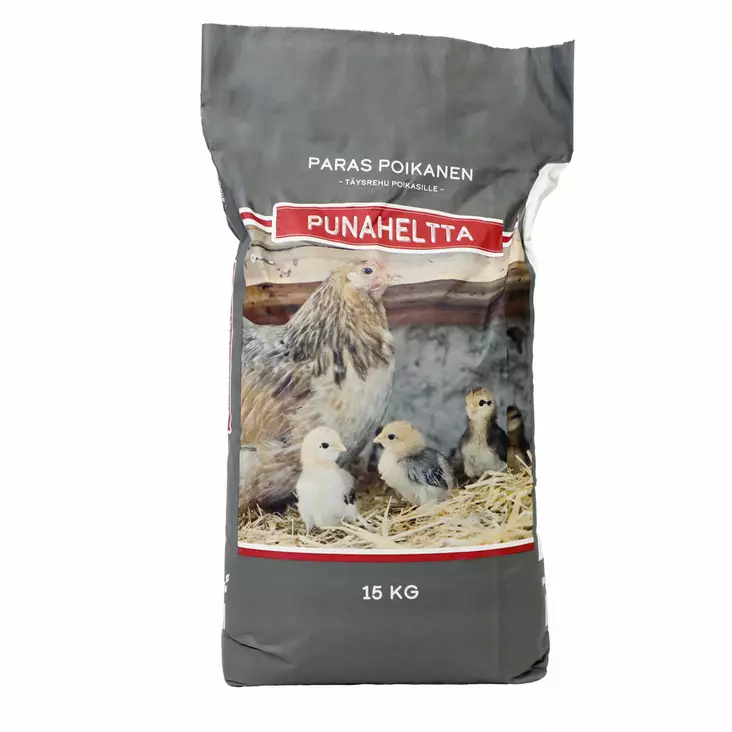 Punaheltta Paras Poikanen 15 kg - Kananrehut - 6417679010249 - 1