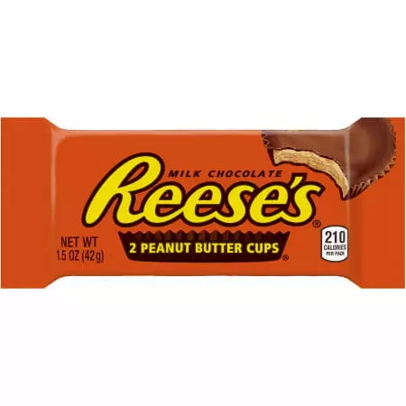 Reeses 2 Peanut butter cup 42g - Suklaat - 034000702329 - 1