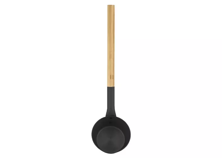 Rento löylykauha alumiini/bambu musta - Saunakiulut ja kauhat - 6410412182289 - 2