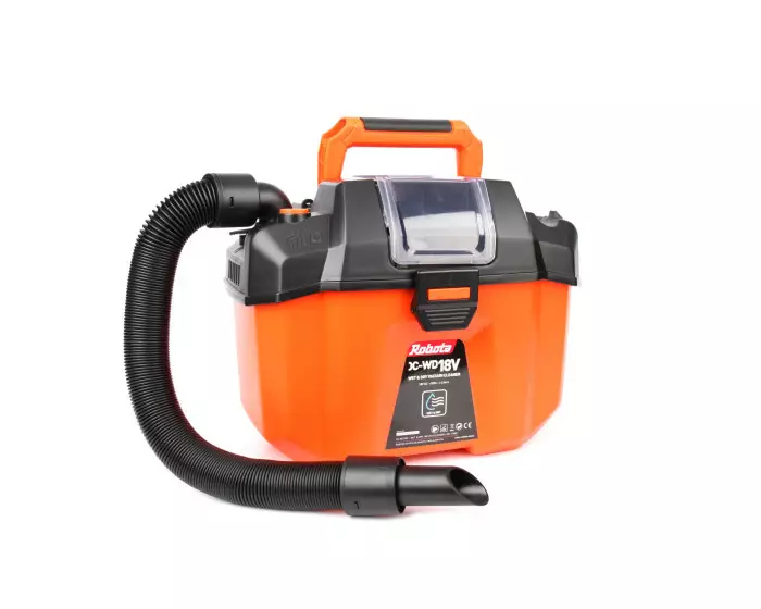 Robota Akkuimuri märkä-kuiva DC-WD 18V, runko - Teollisuusimurit ja tuhkaimurit - 6438212140209 - 1