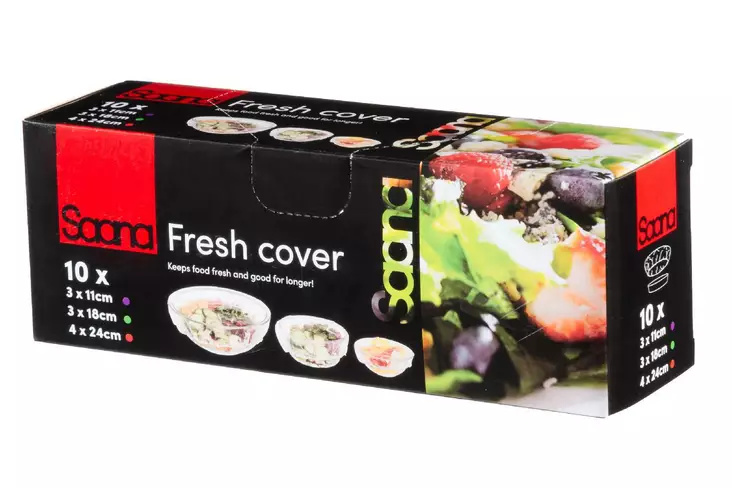 Saana tuoresuojahuppu 10 kpl - Keittiövälineet - 6410413085299 - 9